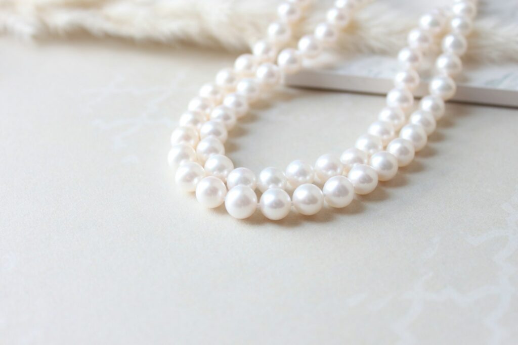 Natural pearl (Moti) strand
